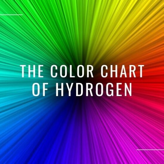 The Color Chart of Hydrogen